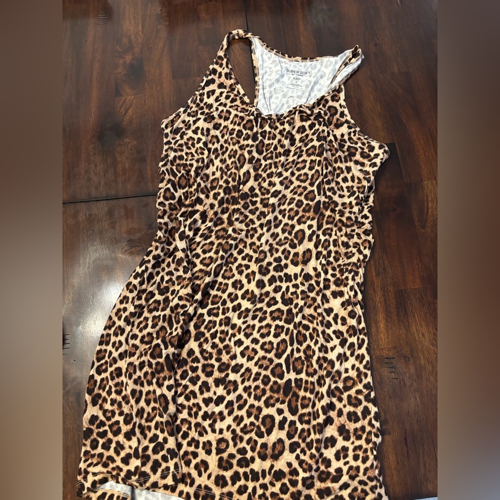 Torrid super soft, leopard print tank top 1X